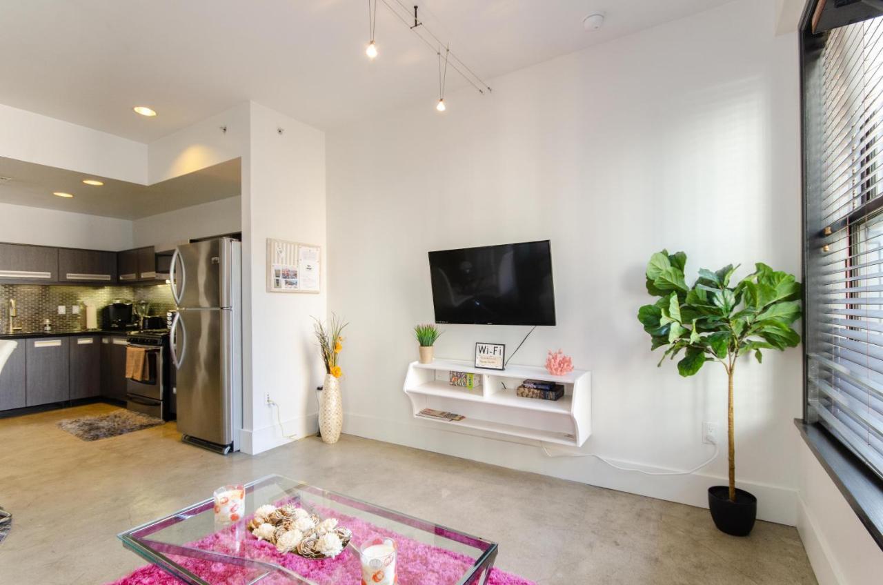 Ferienwohnung Modern Loft With Rooftop Lounge In Dtla Los Angeles Exterior foto